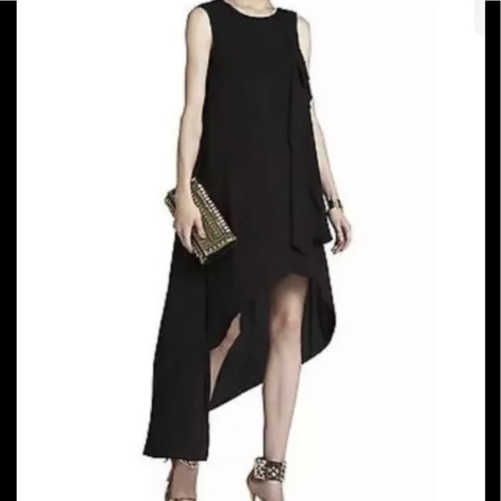 BCBG MaxAzaria  Hailey Stunning Cascading Dress